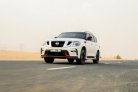 White Nissan Patrol Nismo 2018 for rent in Dubai 5